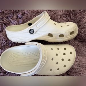 White Crocs